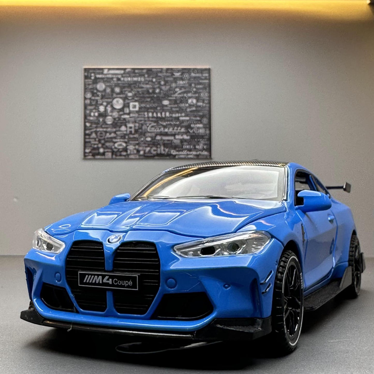 合金汽車模型1:32 BMW M4跑車聲光回力兒童玩具汽車音樂模型裝飾品合集