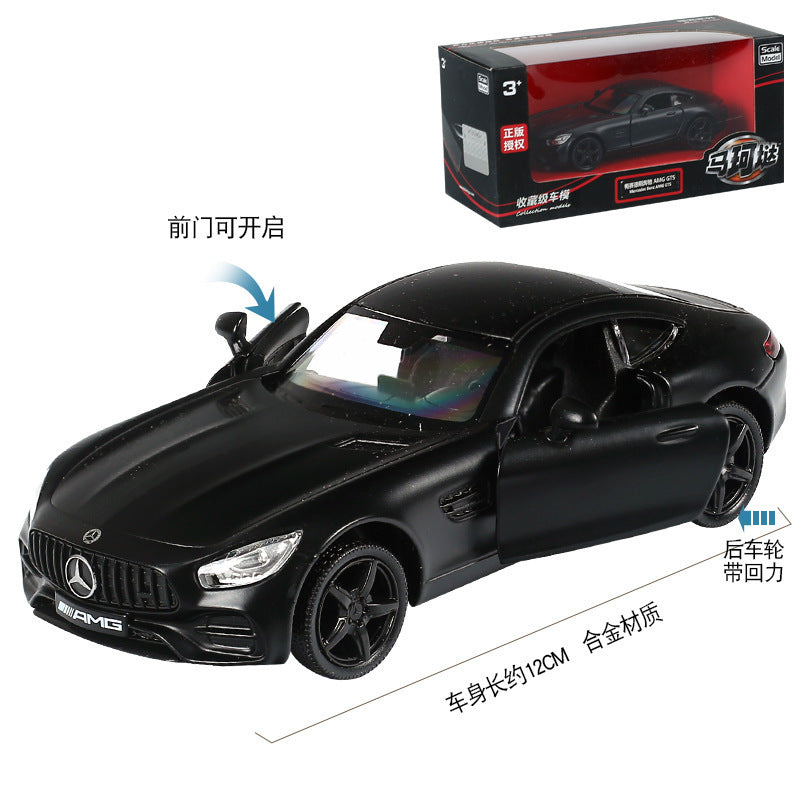 合金車模1:36 Chevrolet Camaro McLaren Bentley玩具跑車回力模型擺件