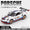 金車模1:24 Porsche 911GT3賽道版聲光回力玩具車音樂模型擺件
