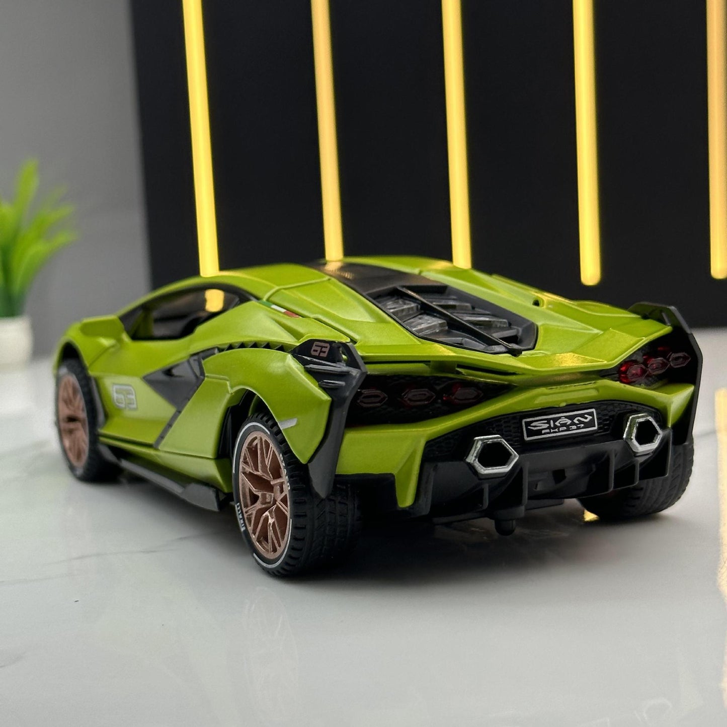 合金車模1:32 Rambo 閃電賽道跑車聲光回力玩具車音樂模型擺件