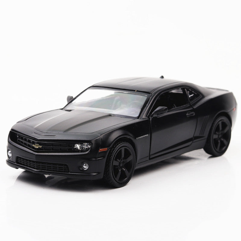 合金車模1:36 Chevrolet Camaro McLaren Bentley玩具跑車回力模型擺件