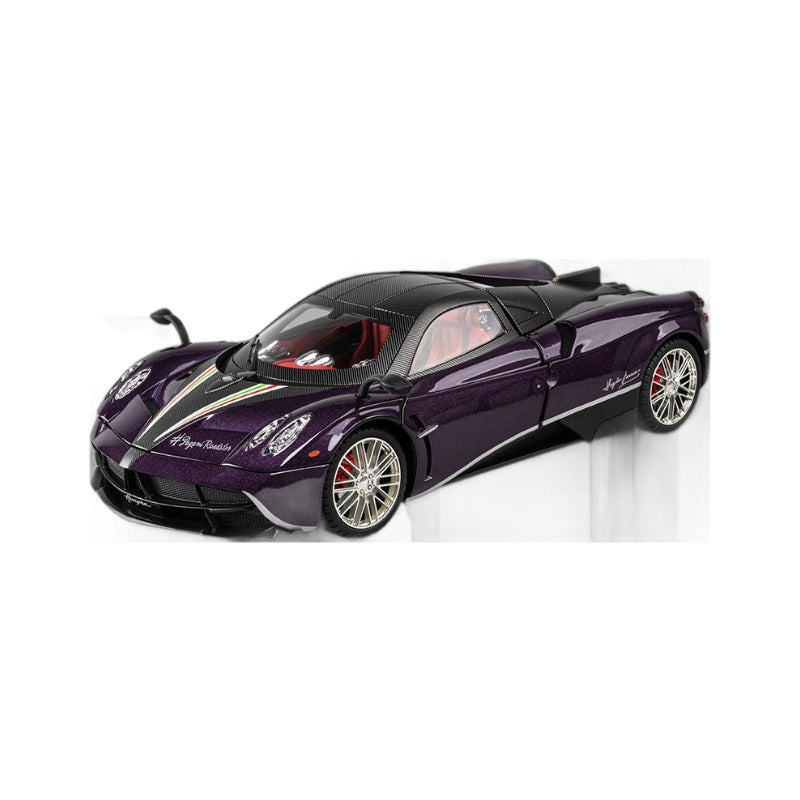 金車模1:18 Pagani 跑車聲光回力玩具車音樂模型擺件代發批發