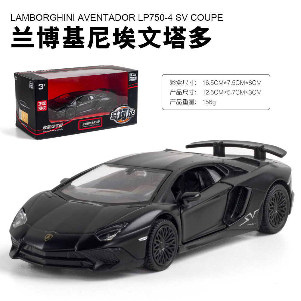 合金車模1:36 Chevrolet Camaro McLaren Bentley玩具跑車回力模型擺件