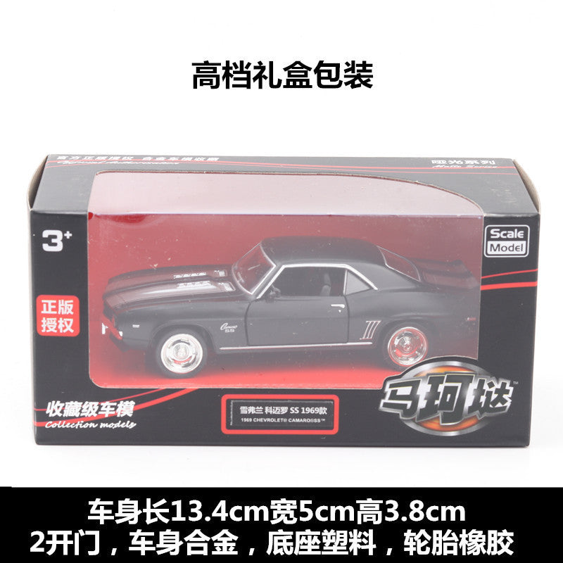 合金車模1:36 Chevrolet Camaro McLaren Bentley玩具跑車回力模型擺件