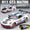 金車模1:24 Porsche 911GT3賽道版聲光回力玩具車音樂模型擺件