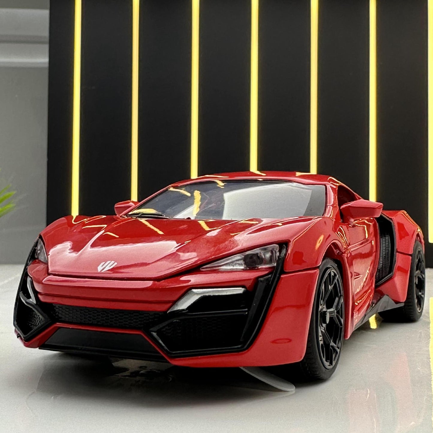 合金汽車模型1:32 Ryken 跑車聲光迴拉玩具跑車音樂模型飾品合集