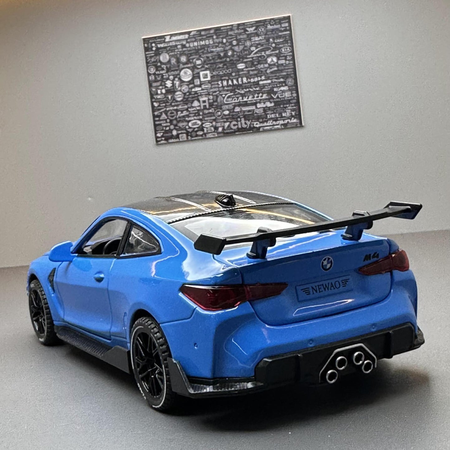 合金汽車模型1:32 BMW M4跑車聲光回力兒童玩具汽車音樂模型裝飾品合集