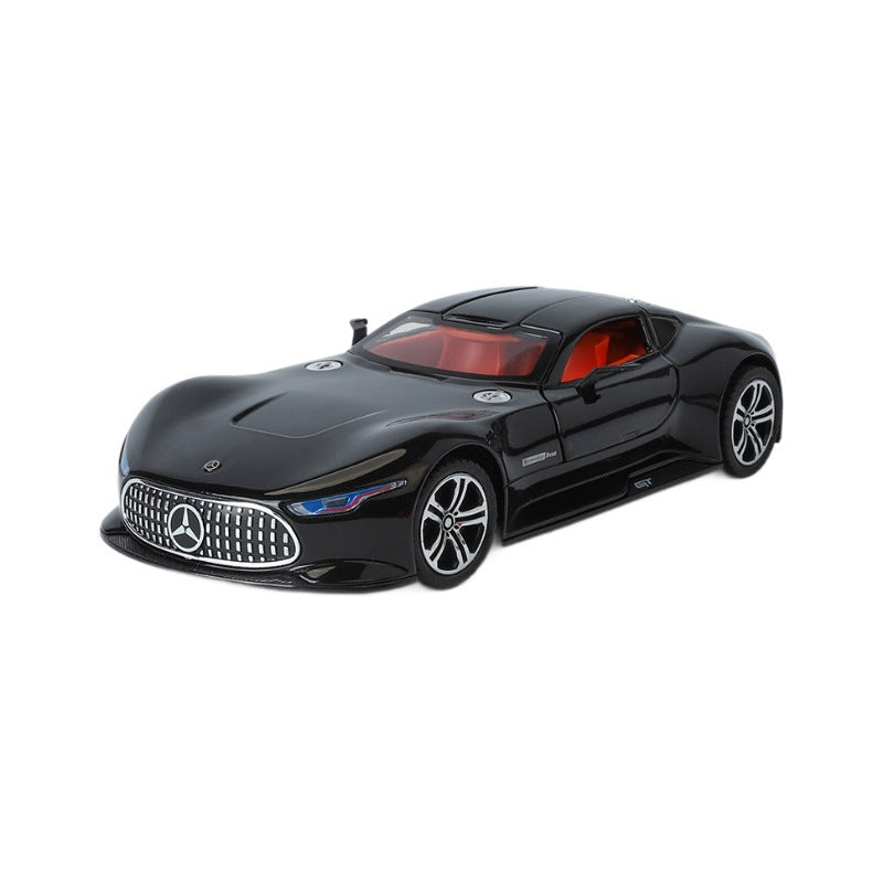 合金車模1比24 Daben Benz AMG GT跑車聲光回力玩具車音效模型